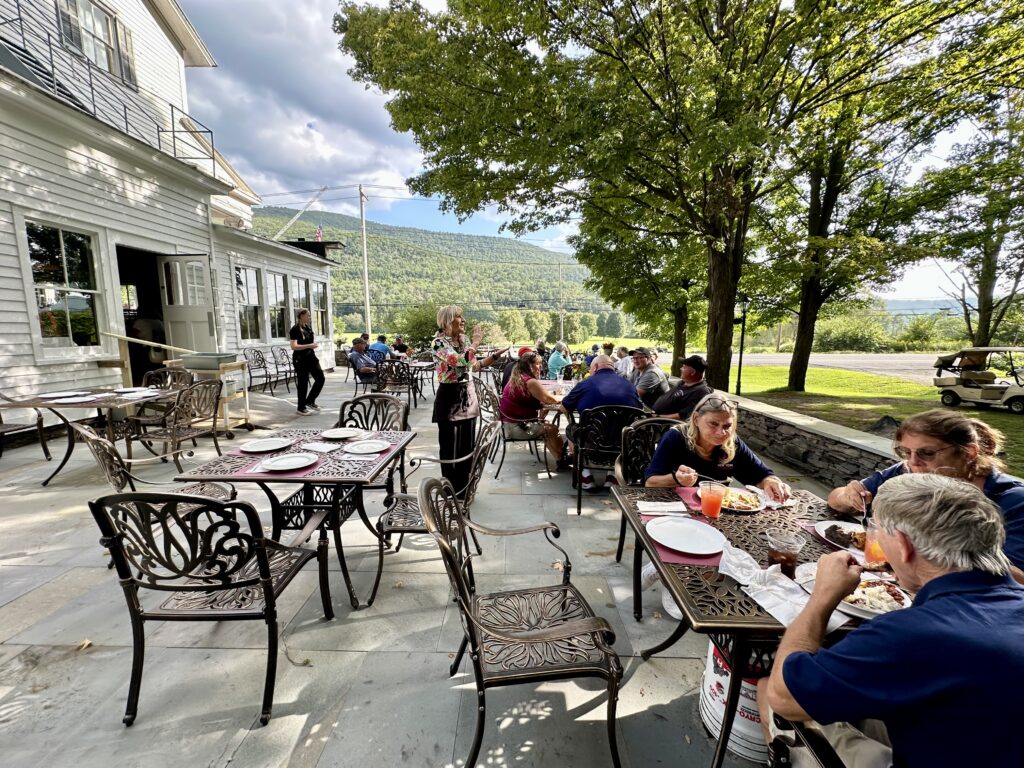 Patio overlooking Valley 9 Course